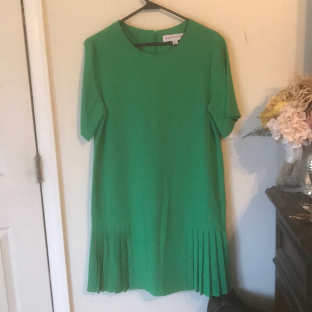 Pleated bottom dress
